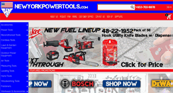 Desktop Screenshot of newyorkpowertools.com